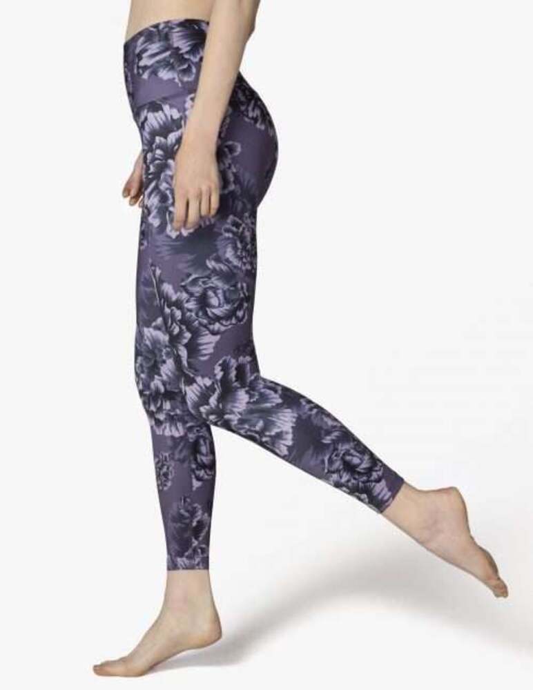 Beyond Yoga Lux High Waist Legging Peony Purple Grey Large
